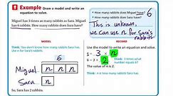 Go Math 4th grade Lesson 2.1 Multiplication Comparisons