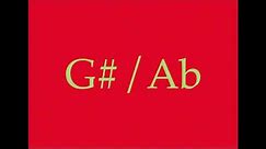 Perfect Pitch G#/Ab