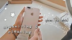 Iphone 7 plus in 2024 | cleaning and new accessories