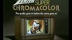 Zenith 'Big Screen' TVs Commercial (1972)