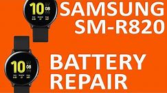 Samsung Galaxy Active Watch 2 SM-R820 Battery Replacement | Repair Tutorial