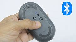 How to Pair Logitech Pebble Mouse (M350) via Bluetooth