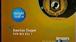 American Chopper "POW MIA Bike" - DISC Promo (2004)