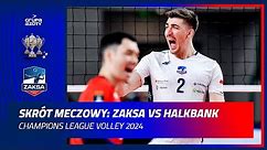 Skrót meczowy: Grupa Azoty ZAKSA Kędzierzyn-Koźle vs Halkbank Ankara | Highlights
