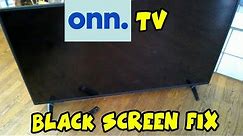 How to Fix Your OnnTV That Won't Turn On - Black Screen Problem