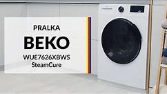 Pralka Beko WUE7626XBWS SteamCure – dane techniczne – RTV EURO AGD