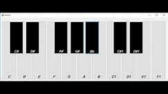 How to Create a Piano in C#