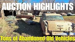 Searching for Hidden Gems in a GIANT Abandoned Old Vehicle Auction in Southern South Dakota