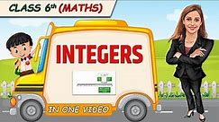Integers || Full Chapter in 1 Video || Class 6th Maths || Champs Batch