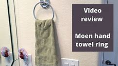 How to install / mount a Moen ring hand towel holder - Easy!