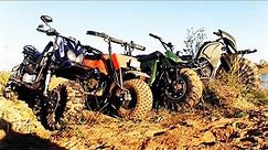 Grand battle of 2x2 ATV Motorbikes!