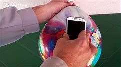 How to make a mobile phone case out of a balloon