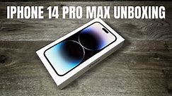 iPhone 14 Pro Max Space Black Unboxing & Setup