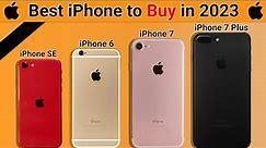 Best iPhone to Buy in 2023🔥 | iPhone SE VS iPhone 6 & 6plus VS 6s & 6sPlus VS 7 & 7Plus🤔