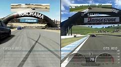 Forza Motorsport 4 vs Gran Turismo 5 Graphics Comparison ((SPLIT SCREEN))