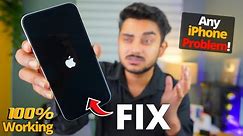 (3 Steps Fix) My iPhone Screen is Black But Still Works | Black Screen of Death