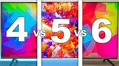 TCL 4 Series vs 5 Series vs 6 Series - TV Comparison