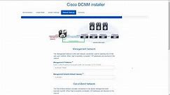 Demo: Installing Cisco DCNM Using Web Installer, Release 11.0(1)