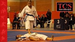Karate Girl Knockout Kick Simply Amazing