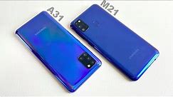 Samsung Galaxy A31 vs M21 Speed Test and Camera Comparison
