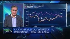 Campari Group CEO says business is 'very, very healthy'