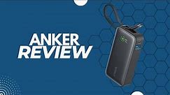 Review: Anker Nano Power Bank, 10,000mAh Portable Charger with Built-in USB-C Cable, PD 30W Max