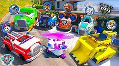 Collecting PAW PATROL Cars In GTA 5..!😍
