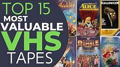 🎥 Are Your Disney VHS Tapes Worth 🤑 $20,000? (Top 15 Highest Selling VHS Tapes)