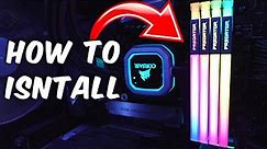 How To Install RAM in a PC & What To Do After Installing Memory