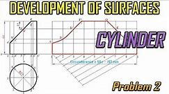 Development of Surface of Cylinder_Reloaded_Problem 2