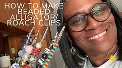 How to make beaded roach clips/ my process