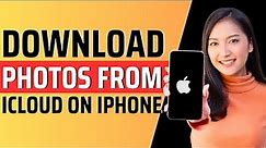 How to download photos from icloud on iphone - Full Guide 2024