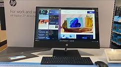 HP Pavilion 27 Touch-Screen All In One Pc Computer First Look