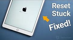 How to Fix iPad Stuck on Factory Reset Screen (3 Ways)