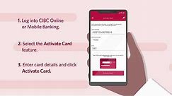 Activate a new or replacement credit card