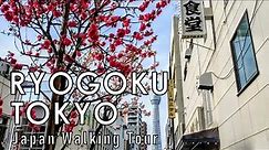 Japan walking tour in Tokyo Ryogoku 2024 4K 60fps HDR