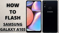 How to flash Samsung Galaxy A10s SP Flash Tool | Tutorial