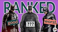 Ranking all 16 Live-Action Batman Suits