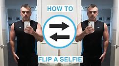 How to Flip a Selfie on your iPhone and Why it Flips your Selfie in the first place? iOS 13