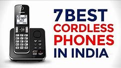 7 Best Cordless Phones in India with Price | Top wall mounted cordless telephones | 2017