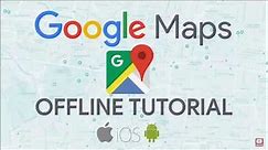 Mapy Google Offline łatwe w użyciu