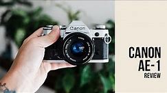 Canon AE-1 Review - The perfect beginner 35mm film camera