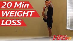 20 Minute Aerobics Workout for Weight Loss - HASfit Aerobic Exercises at Home - Aerobic Training