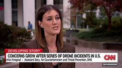 Concerns grow after a series of drone incidents in the U.S.
