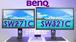 SW271C vs SW321C | BenQ Flagship Hardware Calibrated Displays for Photographer Compared!