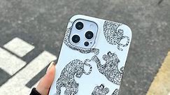 Chic Cheetah Case for IPhone 12Pro Max Leopard Tiger pattern