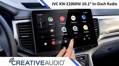 JVC KW-Z1000W 10.1" In-Dash Car Receiver - Creative Audio Unboxed
