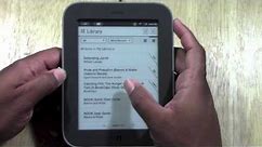 Nook Simple Touch for Beginners​​​ | H2TechVideos​​​