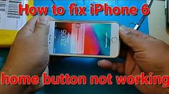 How to fix Iphone 6 | home button not working | Tagalog Sonex Versace