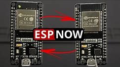 ESP-NOW with ESP32 EXPLAINED: Easiest Wireless Communication Between Boards (ESP8266 Compatible)